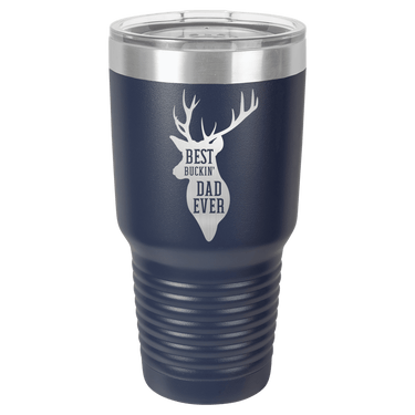 Best Buckin' Dad Ever 30oz Ringneck Tumbler